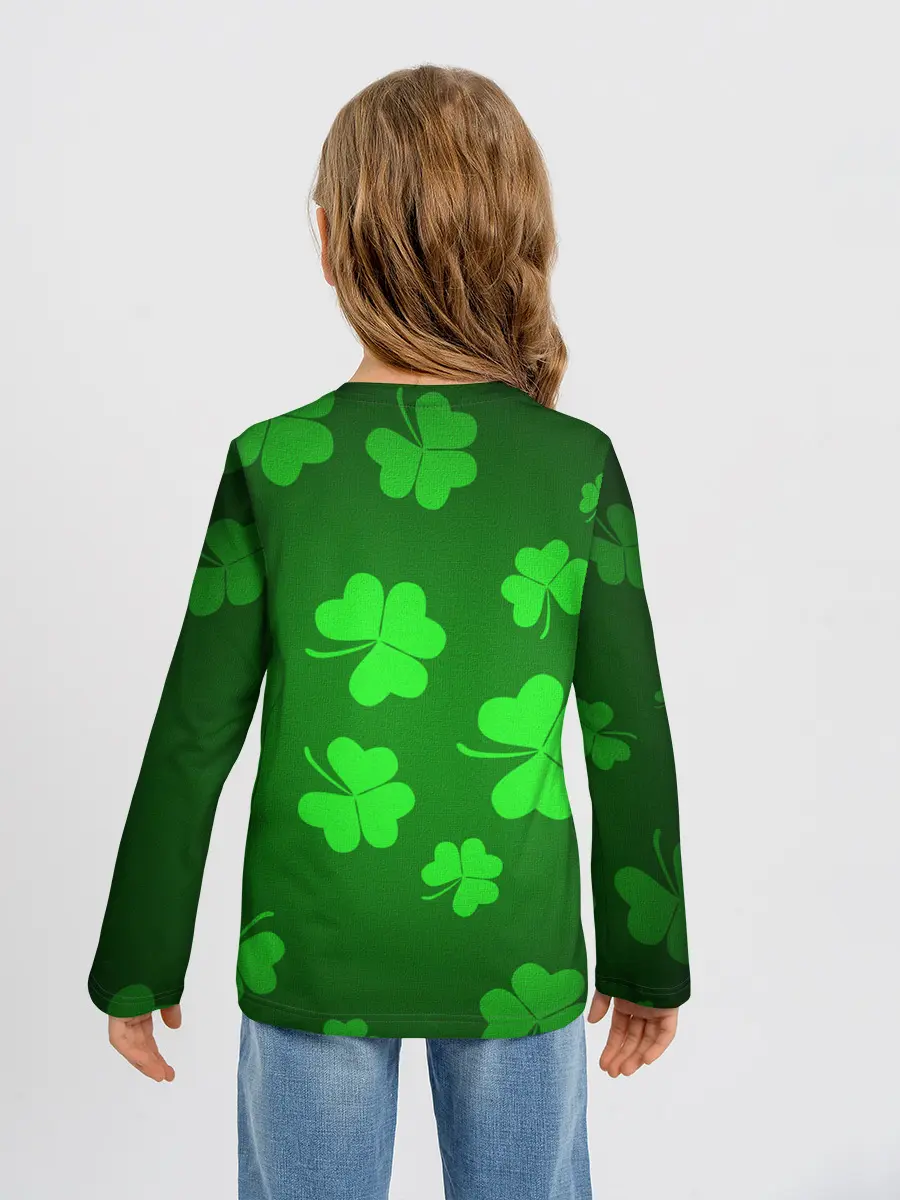 Детский лонгслив / Клевер