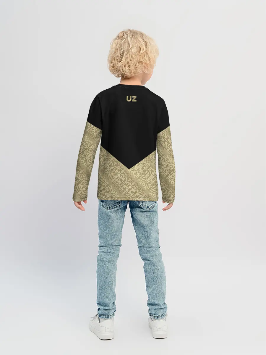 Детский лонгслив / Узбекистан