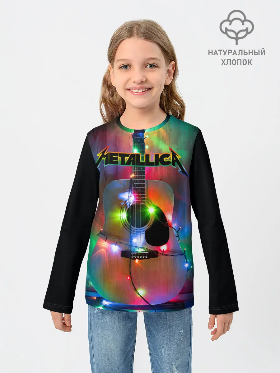 Детский лонгслив / Metallica