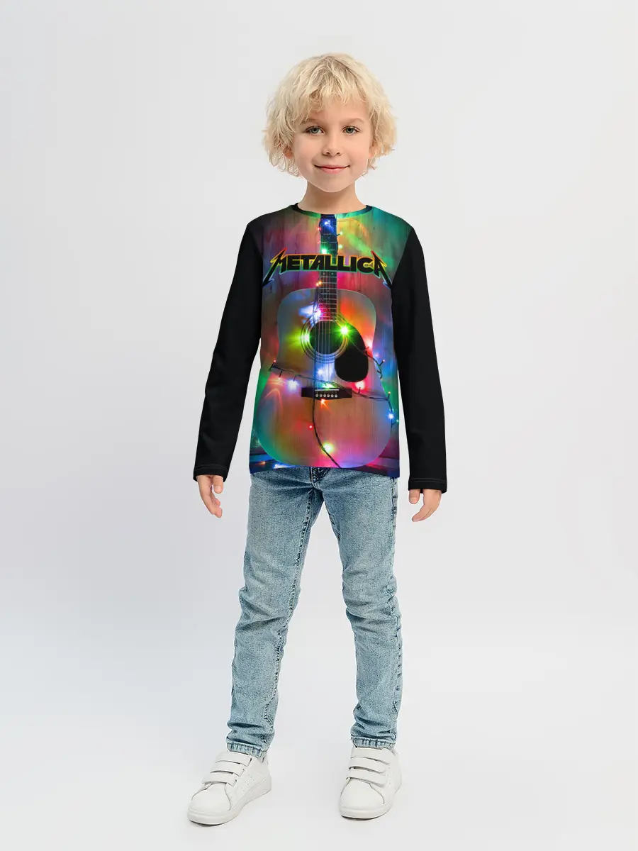 Детский лонгслив / Metallica