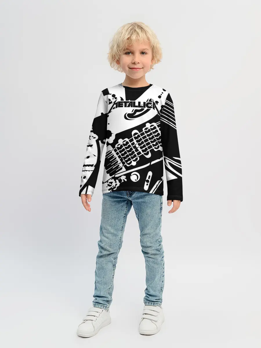 Детский лонгслив / Metallica
