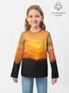 Детский лонгслив / Закат