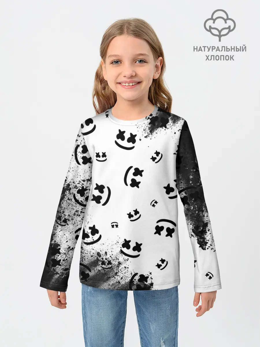 Детский лонгслив / MARSHMELLO / МАРШМЕЛЛОУ