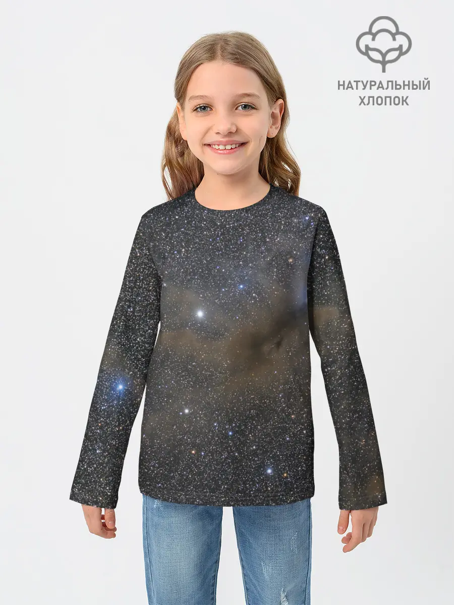 Детский лонгслив / Звездный космос