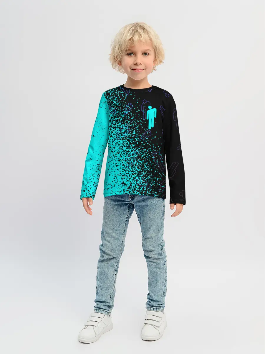 Детский лонгслив / BILLIE EILISH / БИЛЛИ АЙЛИШ