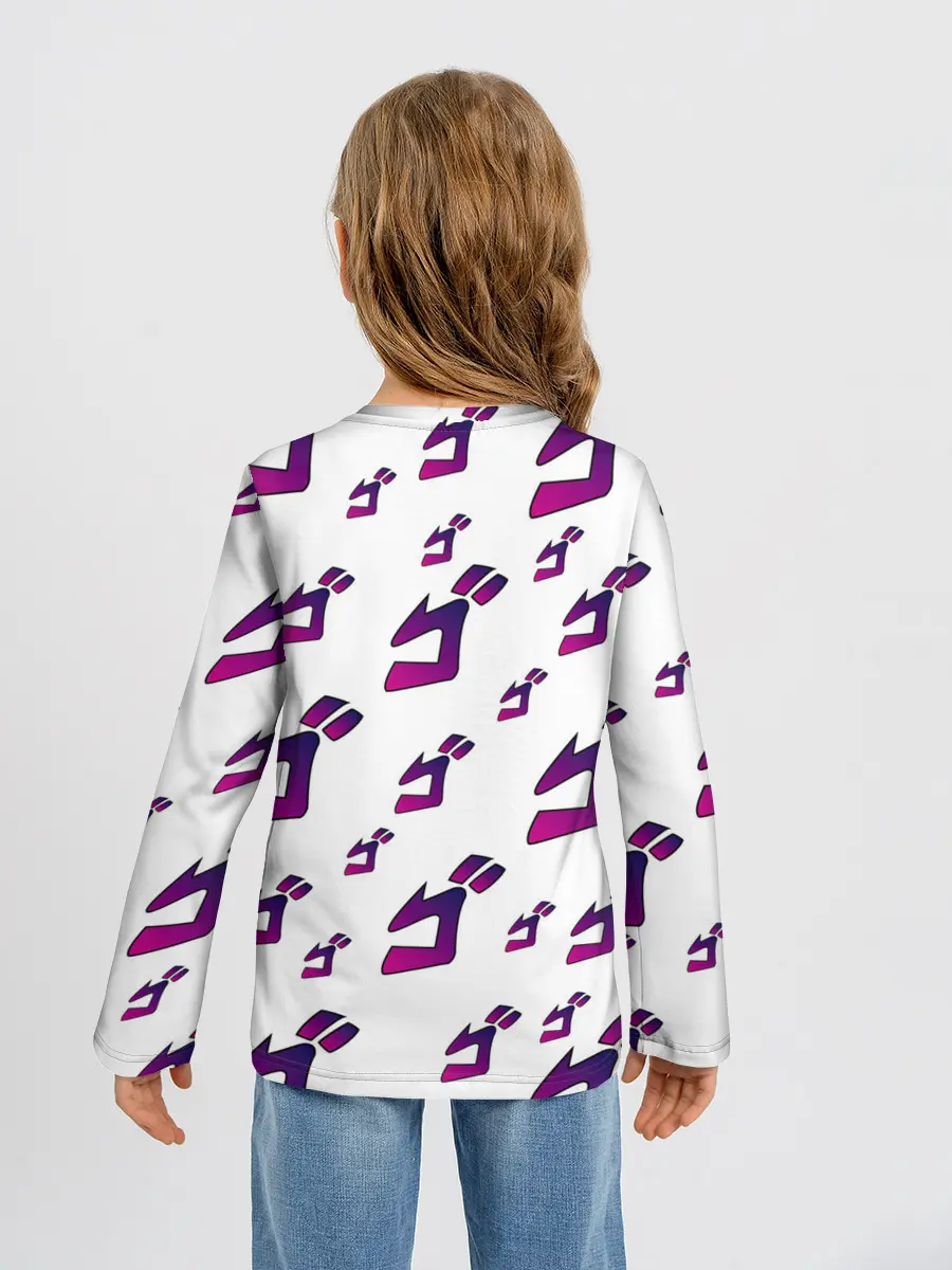 Детский лонгслив / JoJo Bizarre Adventure