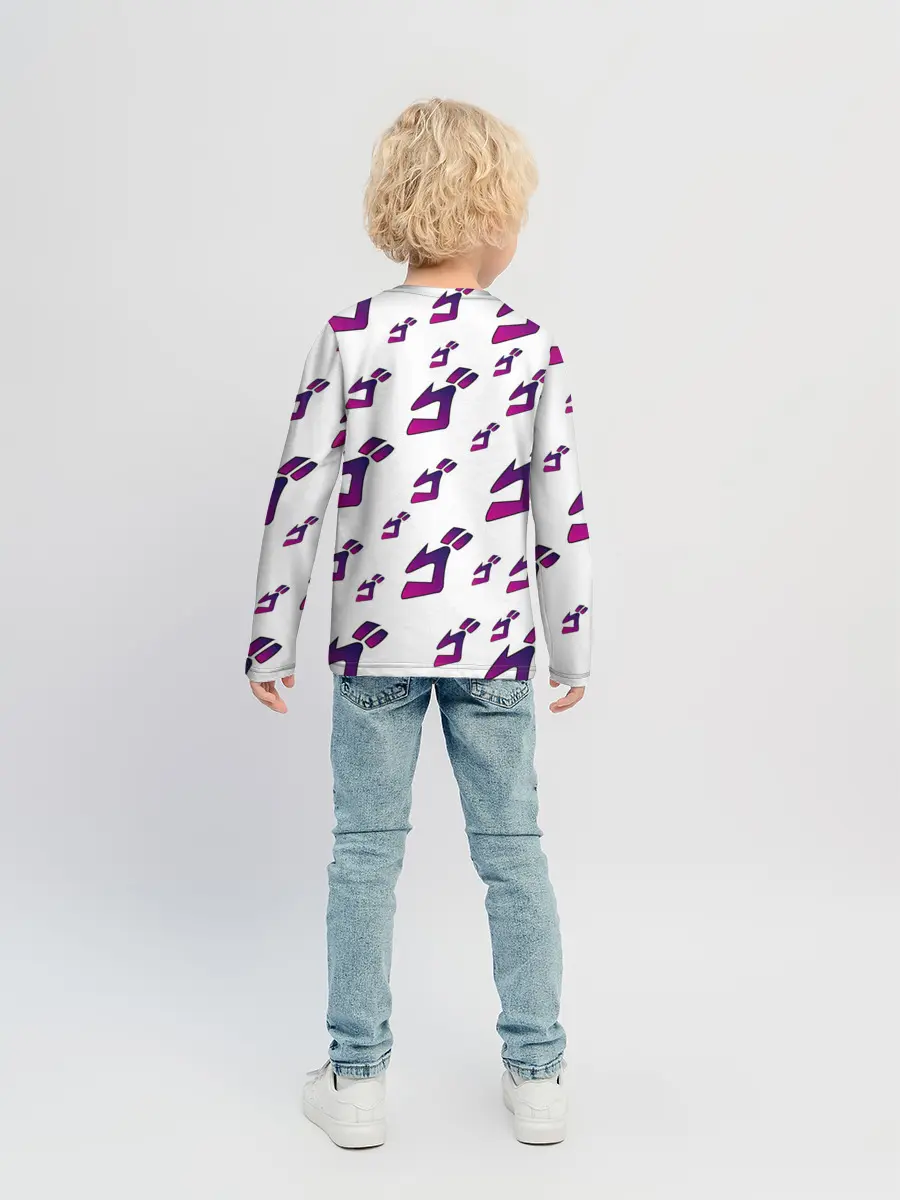 Детский лонгслив / JoJo Bizarre Adventure