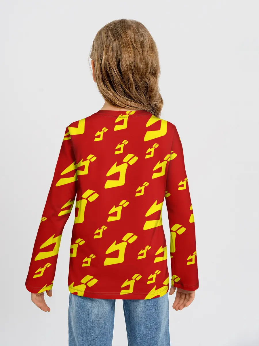 Детский лонгслив / JoJo Bizarre Adventure