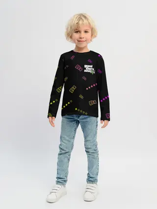 Детский лонгслив / GTA 5 / ГТА 5