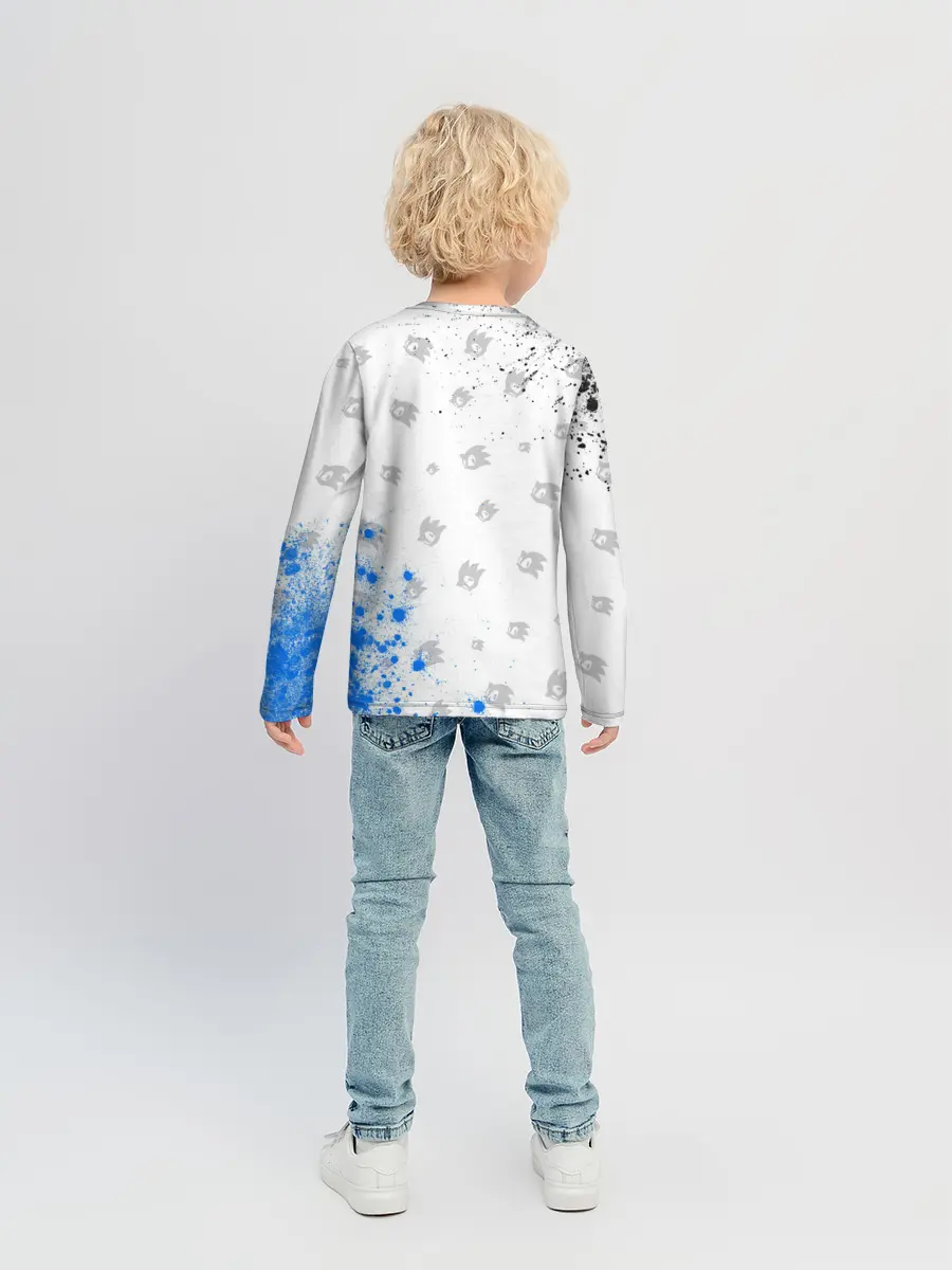 Детский лонгслив / СОНИК / SONIC