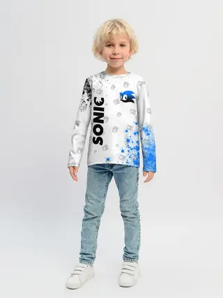 Детский лонгслив / СОНИК / SONIC