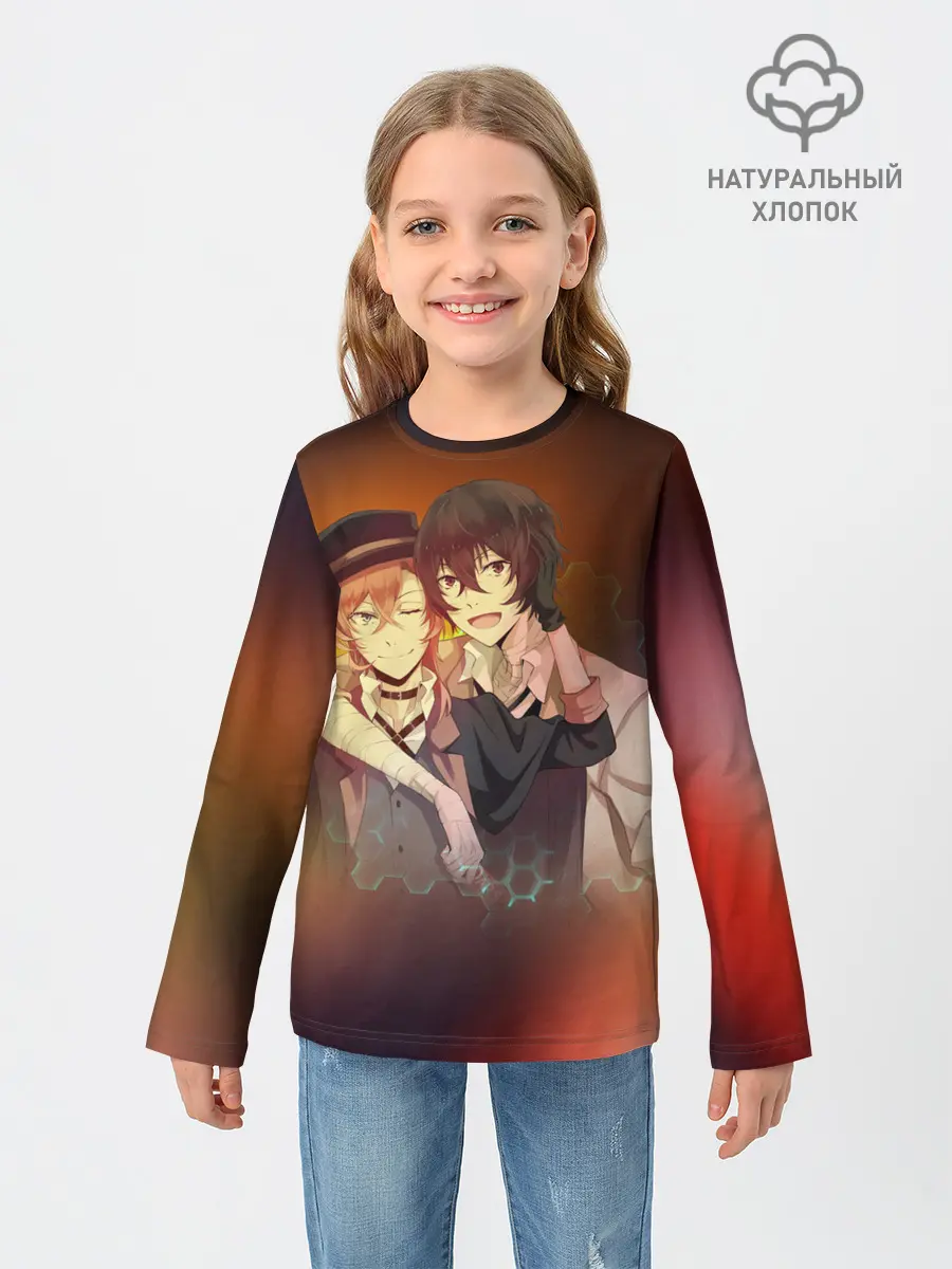 Детский лонгслив / Дазай и Чуя