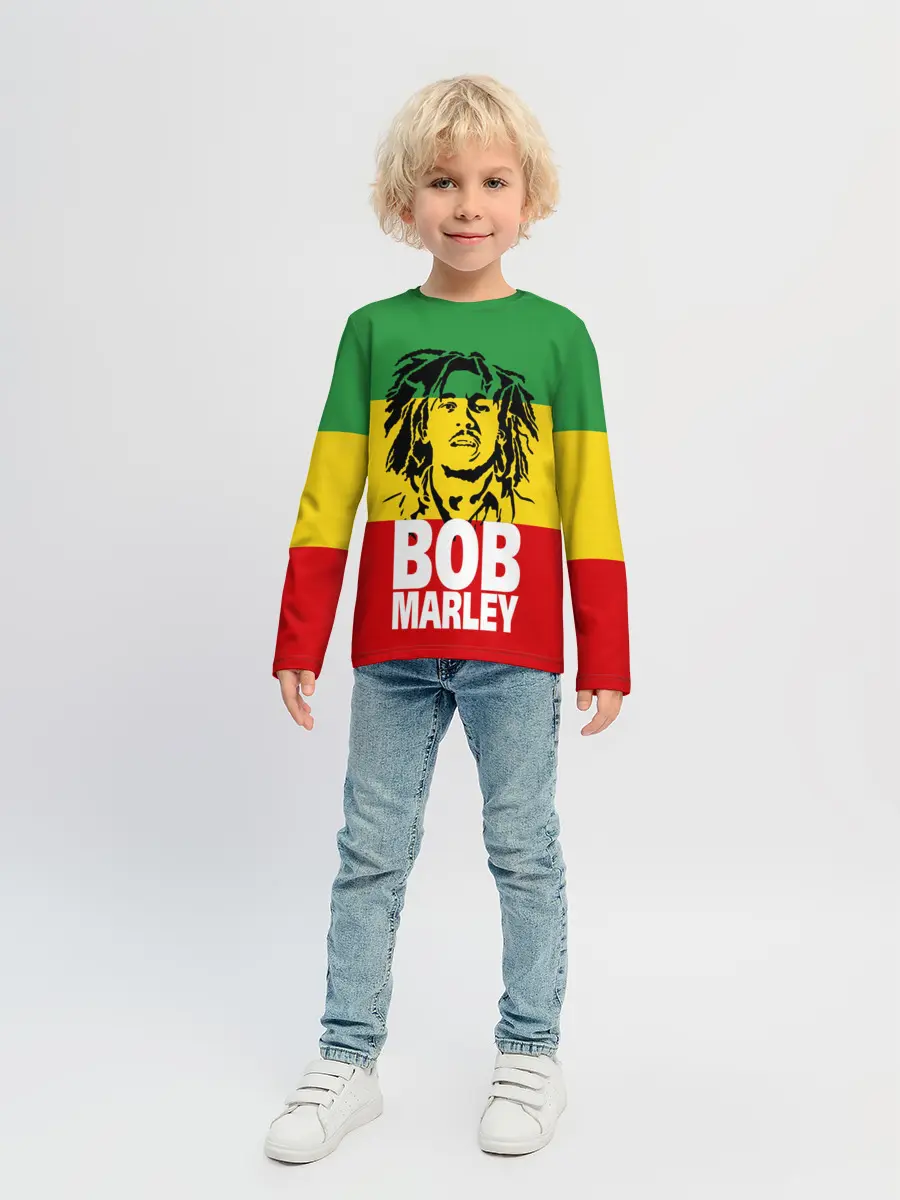 Детский лонгслив / Bob Marley