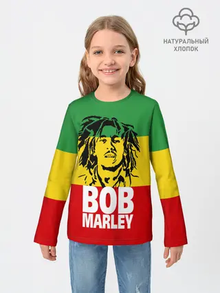 Детский лонгслив / Bob Marley