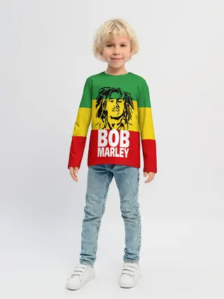 Детский лонгслив / Bob Marley