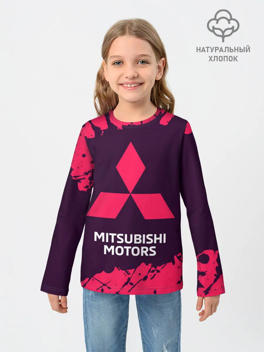 Детский лонгслив / MITSUBISHI / МИТСУБИСИ