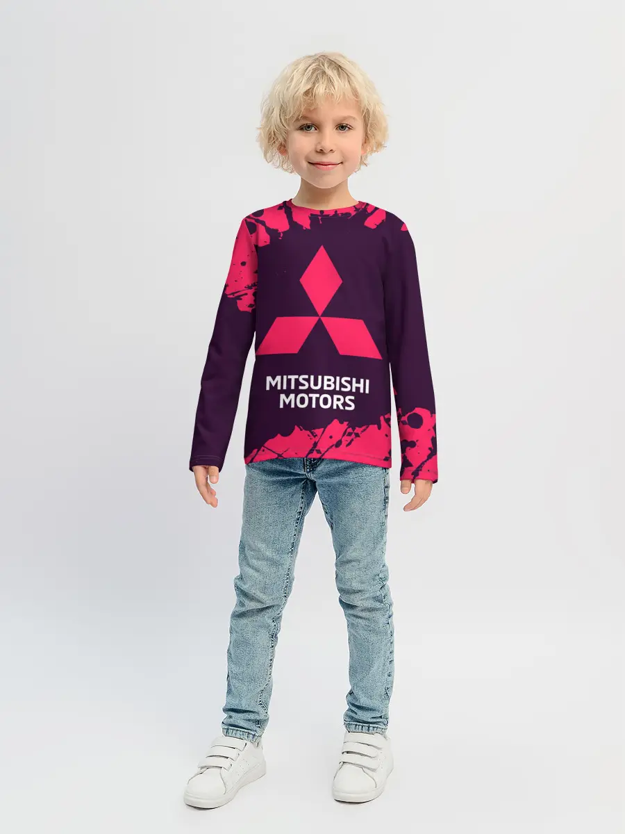 Детский лонгслив / MITSUBISHI / МИТСУБИСИ