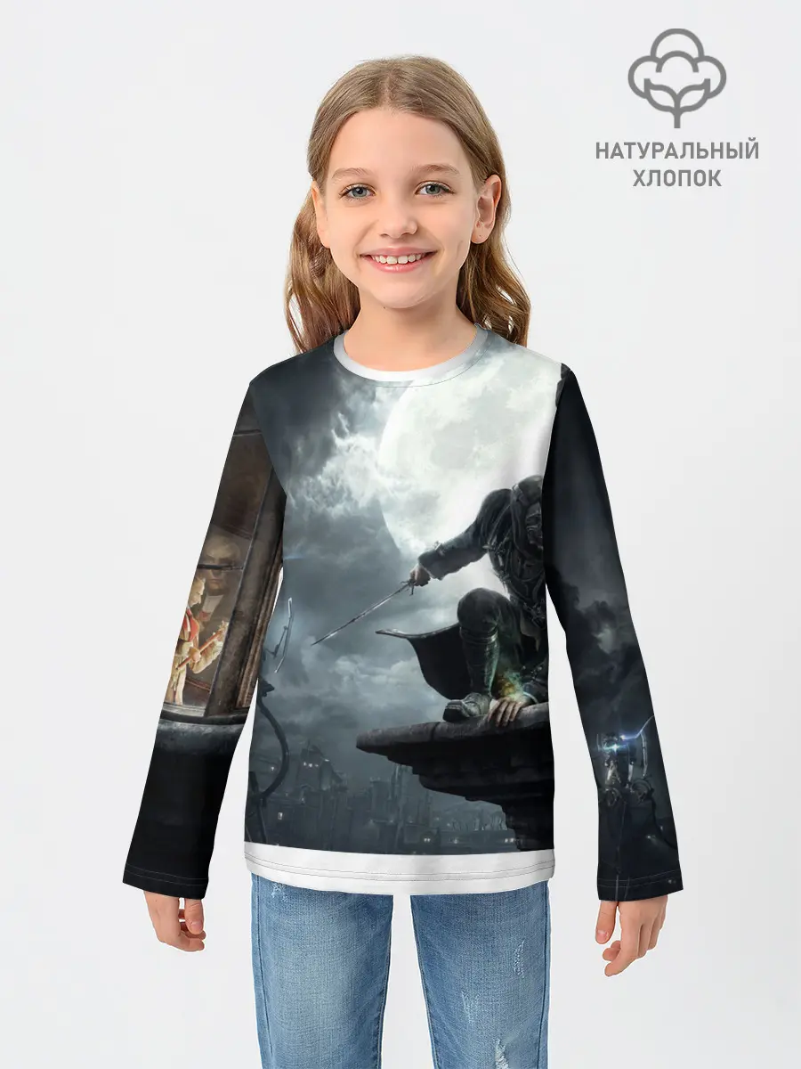 Детский лонгслив / Dishonored