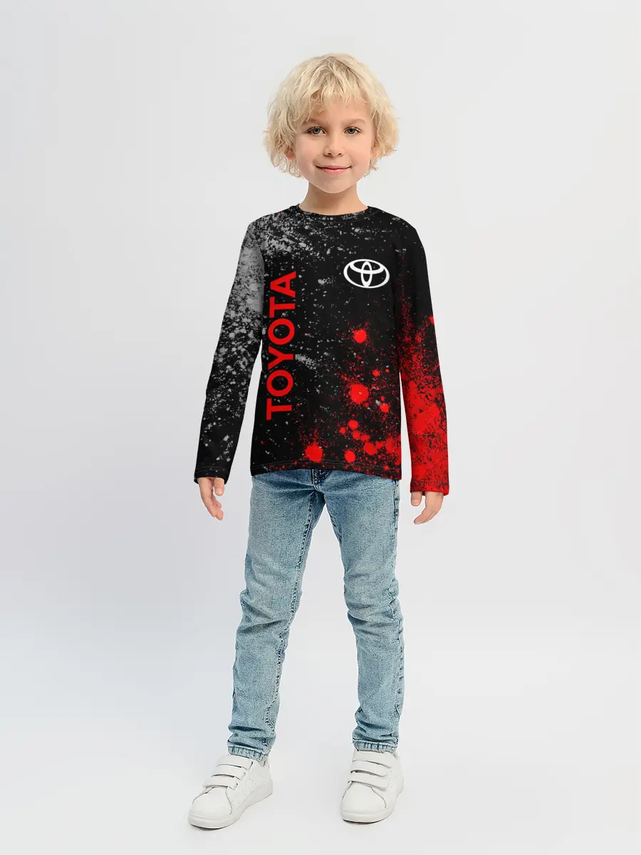 Детский лонгслив / TOYOTA / ТОЙОТА