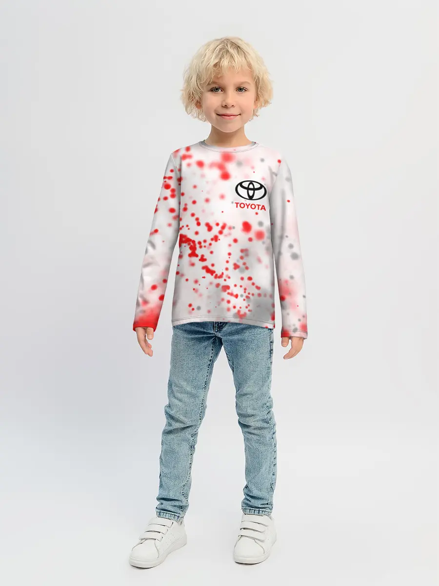 Детский лонгслив / TOYOTA / ТОЙОТА