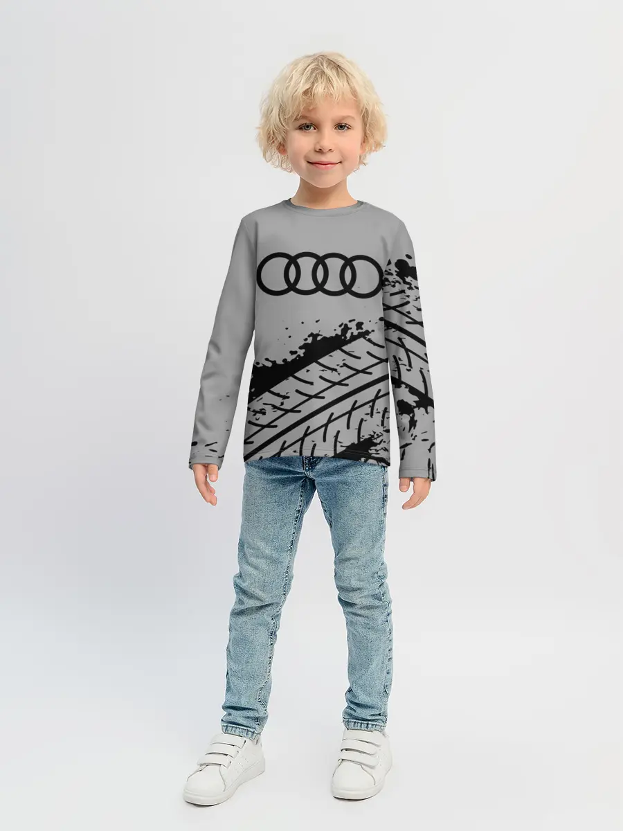 Детский лонгслив / AUDI / АУДИ