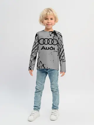 Детский лонгслив / AUDI / АУДИ