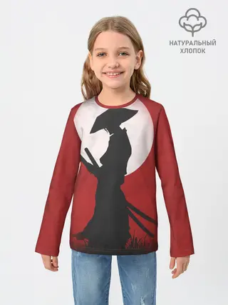 Детский лонгслив / Last samurai