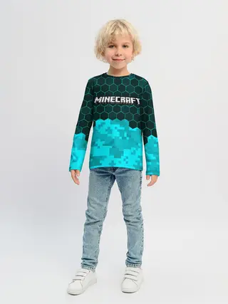 Детский лонгслив / MINECRAFT / МАЙНКРАФТ