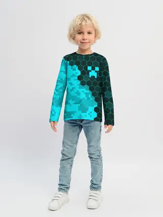 Детский лонгслив / MINECRAFT / МАЙНКРАФТ