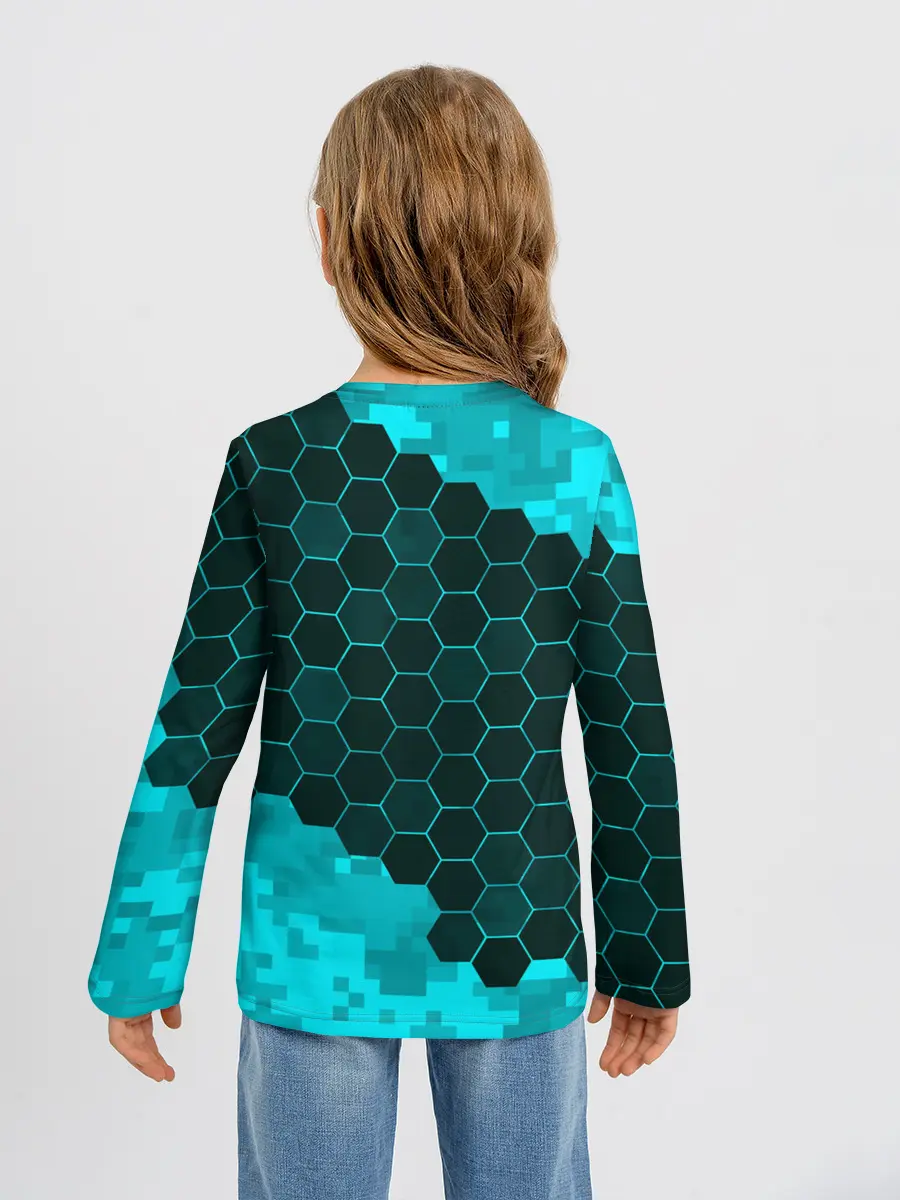 Детский лонгслив / MINECRAFT / МАЙНКРАФТ