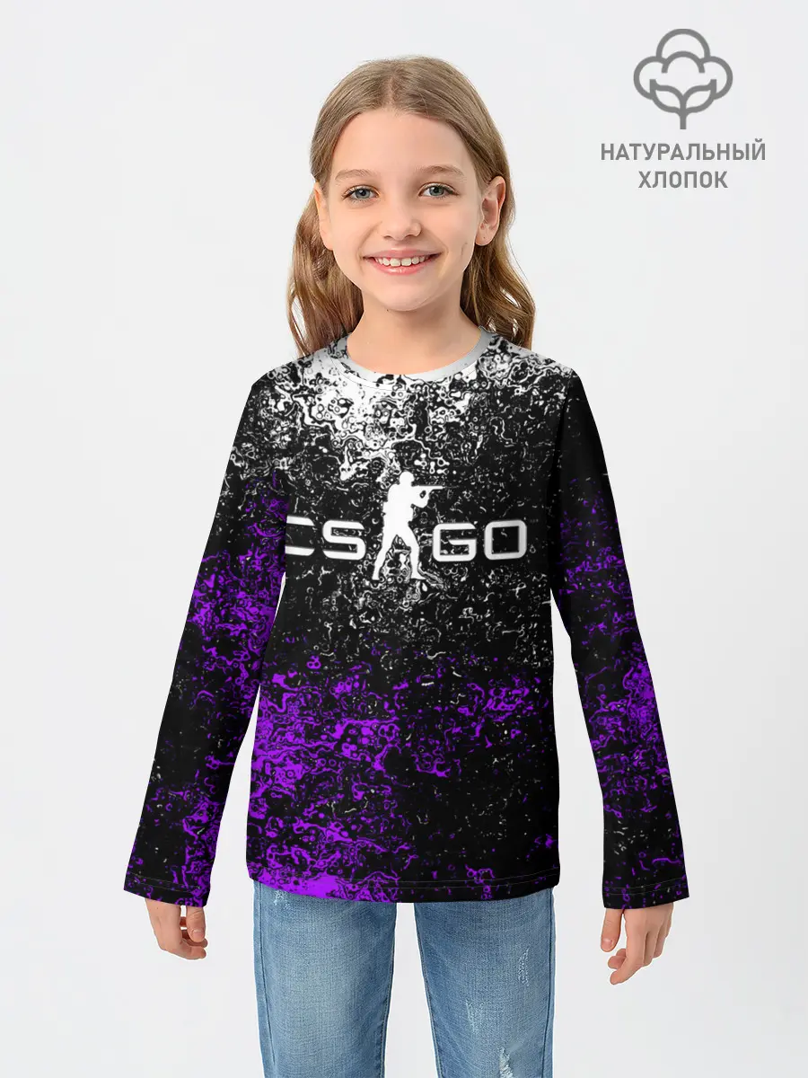 Детский лонгслив / CS GO