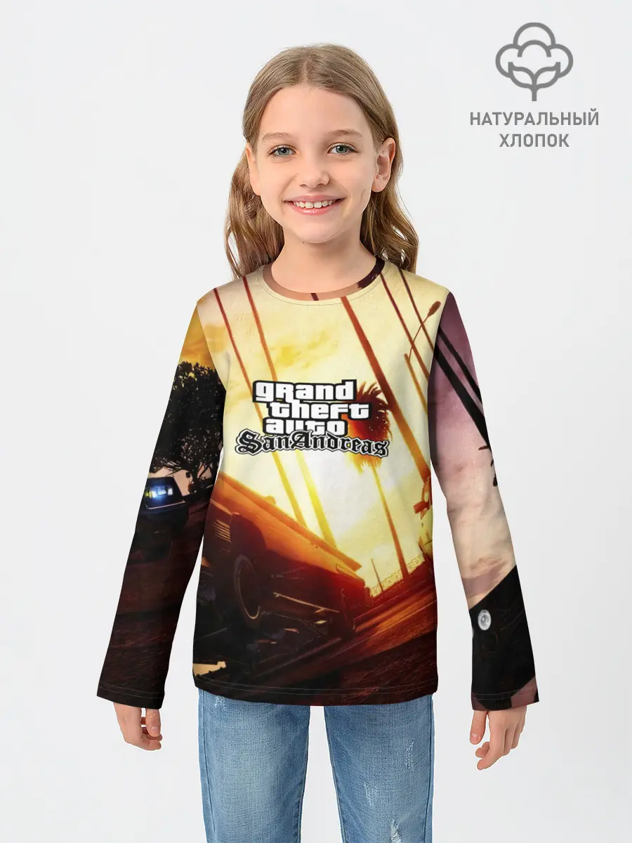 Детский лонгслив / GTA