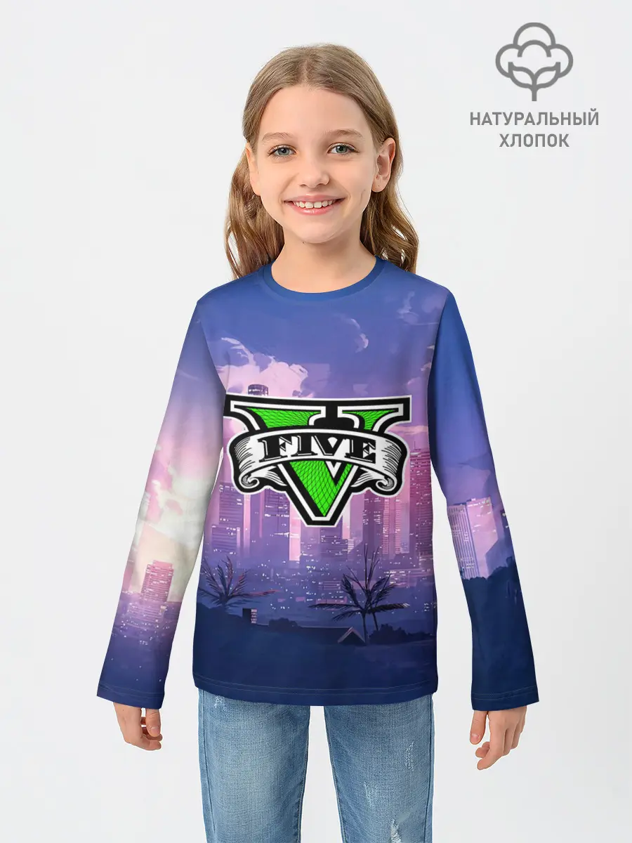 Детский лонгслив / GTA