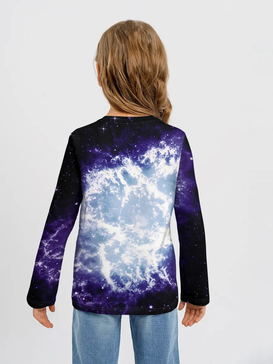 Детский лонгслив / Galaxy