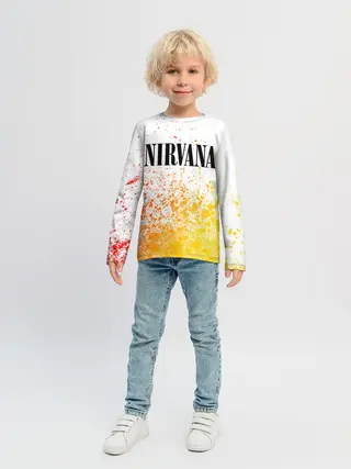 Детский лонгслив / NIRVANA / НИРВАНА