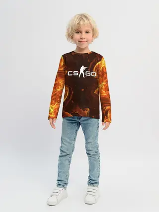Детский лонгслив / COUNTER STRIKE