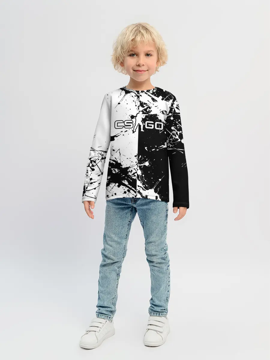 Детский лонгслив / COUNTER STRIKE
