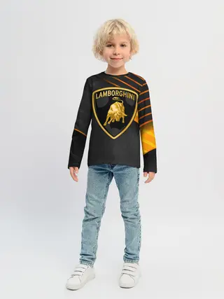 Детский лонгслив / Lamborghini