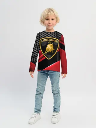 Детский лонгслив / Lamborghini
