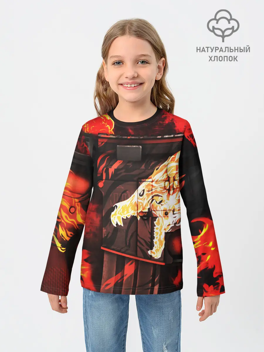 Детский лонгслив / CS GO HOWL / ВОЙ