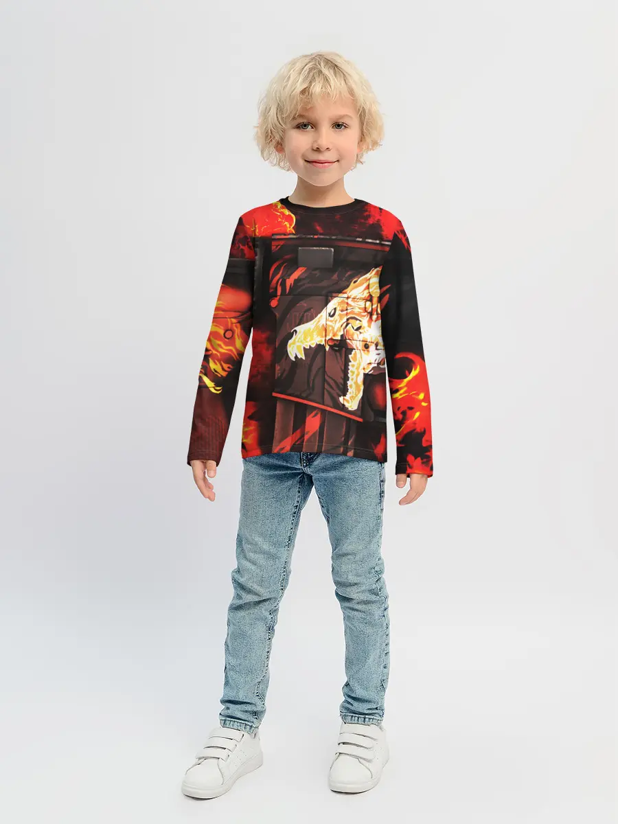 Детский лонгслив / CS GO HOWL / ВОЙ