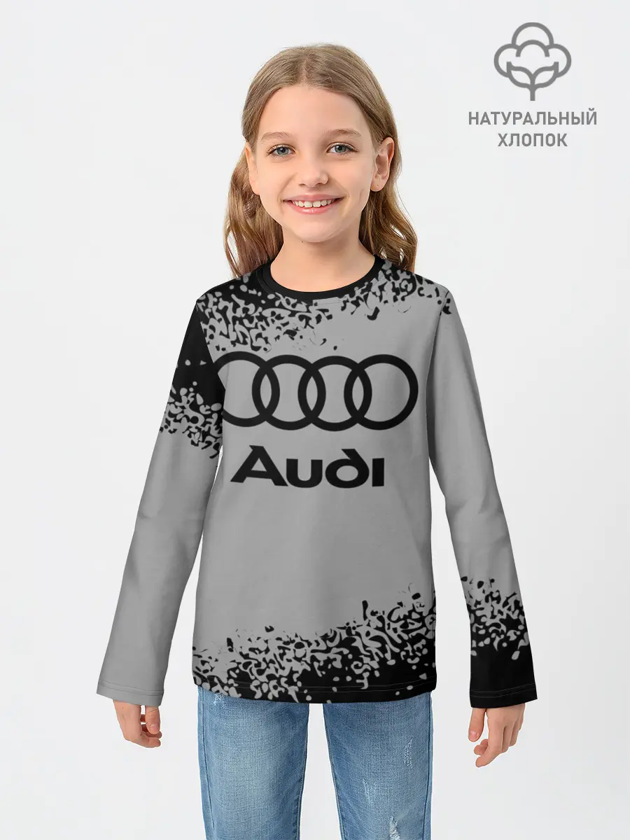 Детский лонгслив / AUDI / АУДИ