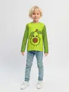Детский лонгслив / Авокадо