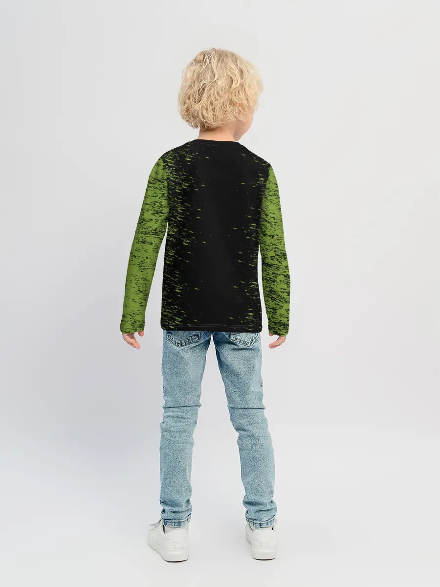 Детский лонгслив / Авокадо