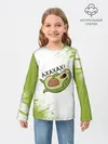 Детский лонгслив / Авокадо