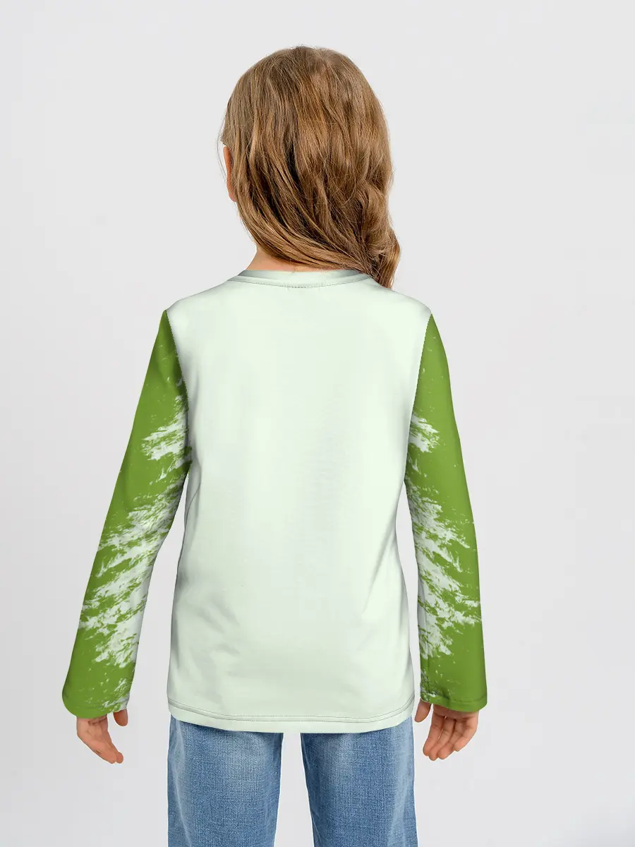 Детский лонгслив / Авокадо