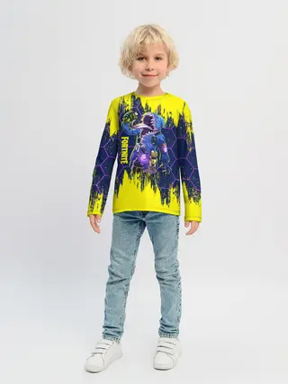 Детский лонгслив / Fortnite Big Mouth