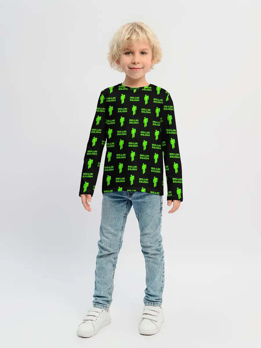 Детский лонгслив / Billie Eilish