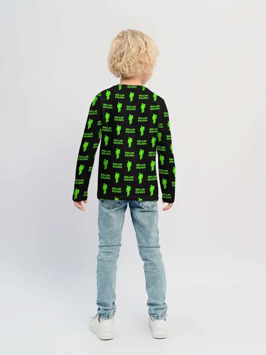 Детский лонгслив / Billie Eilish