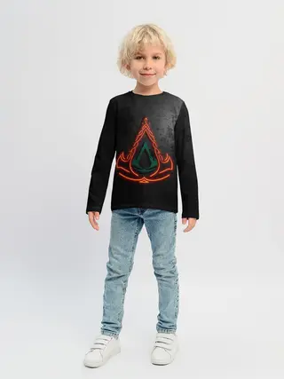 Детский лонгслив / Assassins Creed Valhalla